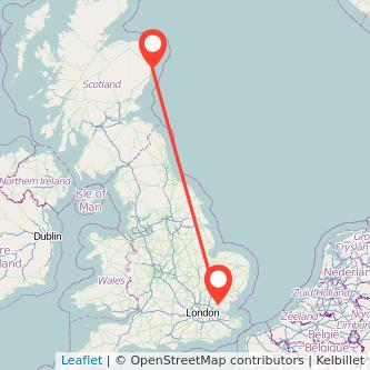 Aberdeen Chelmsford train map