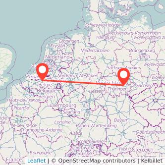 Antwerpen Jena Mitfahrgelegenheit Karte