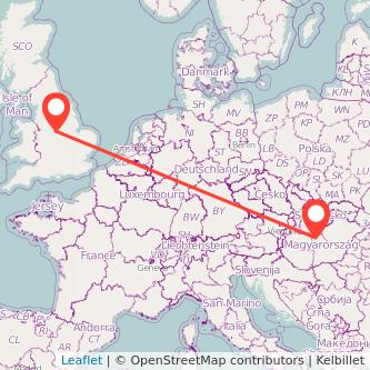 Budapest Derby train map