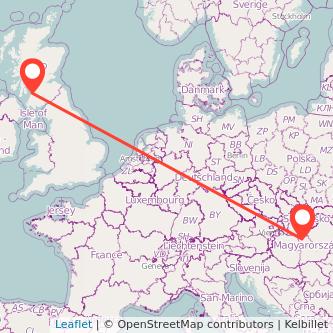 Budapest Ayr train map
