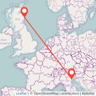 Venice Aberdeen train map