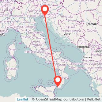 Trieste Reggio di Calabria