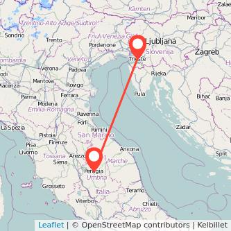 Trieste Perugia
