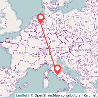 Rom Rheine Mitfahrgelegenheit Karte