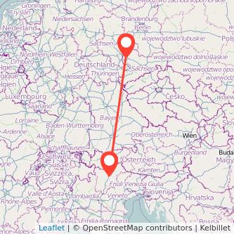 Bozen Leipzig Mitfahrgelegenheit Karte