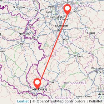 Luxemburg Wuppertal Mitfahrgelegenheit Karte