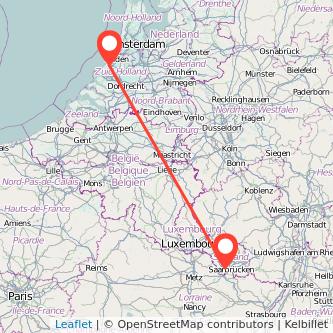 Den Haag Völklingen Mitfahrgelegenheit Karte