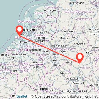 Den Haag Marburg Mitfahrgelegenheit Karte