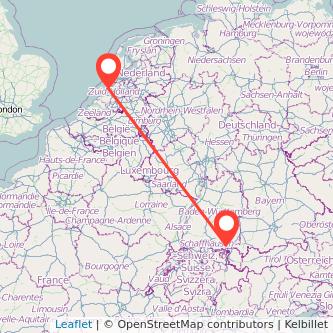 Den Haag Friedrichshafen Mitfahrgelegenheit Karte