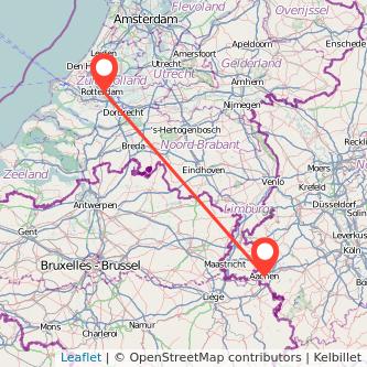 Rotterdam Aachen Mitfahrgelegenheit Karte