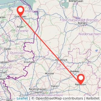 Groningen Paderborn Mitfahrgelegenheit Karte