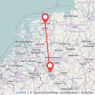 Groningen Köln Mitfahrgelegenheit Karte