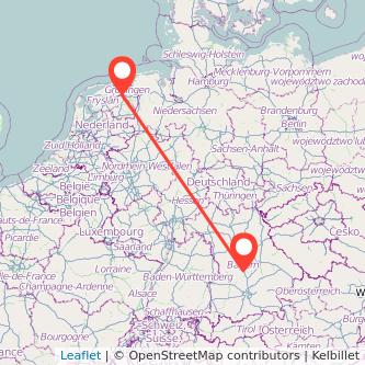 Groningen Ingolstadt Mitfahrgelegenheit Karte