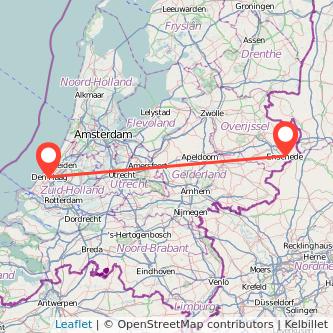Enschede Den Haag Mitfahrgelegenheit Karte