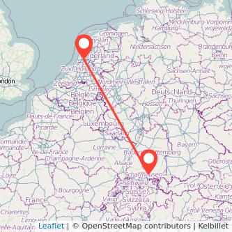 Amsterdam Radolfzell am Bodensee Mitfahrgelegenheit Karte