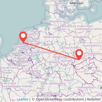 Amsterdam Chemnitz Mitfahrgelegenheit Karte