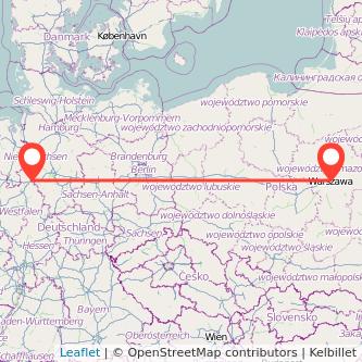 Warschau Porta Westfalica Mitfahrgelegenheit Karte