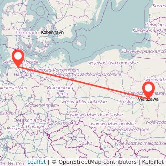 Warschau Itzehoe Mitfahrgelegenheit Karte