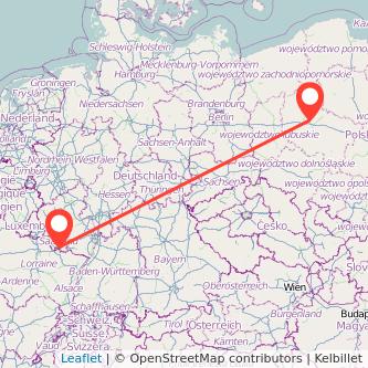 Познань Саарбрюккен