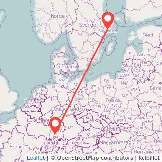 Stockholm Rottweil Bahn Karte