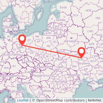 Kiew Bernau bei Berlin Mitfahrgelegenheit Karte