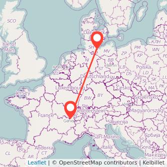 Genf Timmendorfer Strand Bahn Karte
