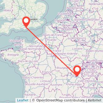 Geneva Portsmouth train map