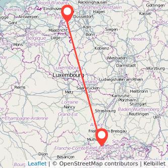 Basel Heinsberg Mitfahrgelegenheit Karte