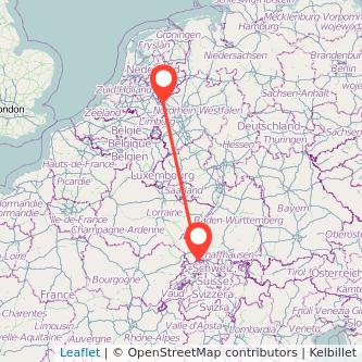 Basel Goch Mitfahrgelegenheit Karte