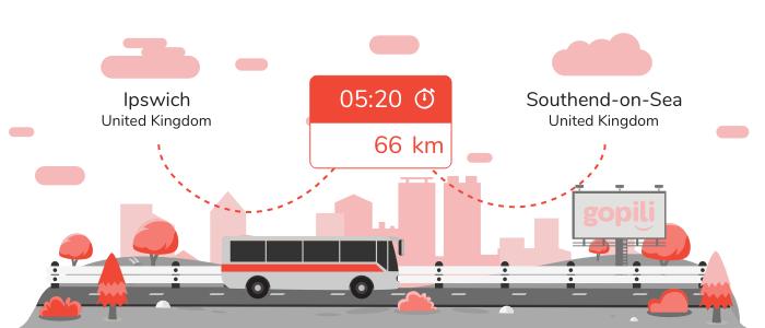 Bus Ipswich Southend-on-Sea