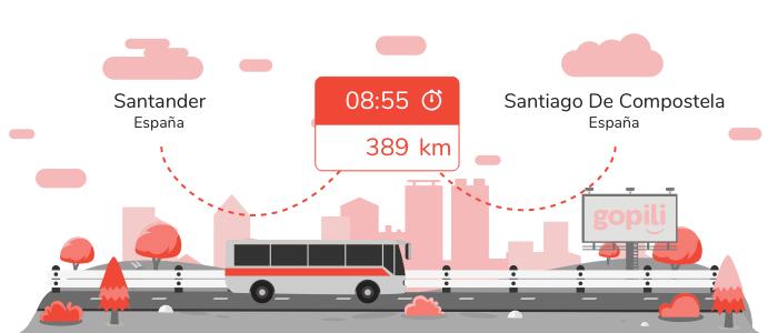 Autobus Santander Santiago de Compostela